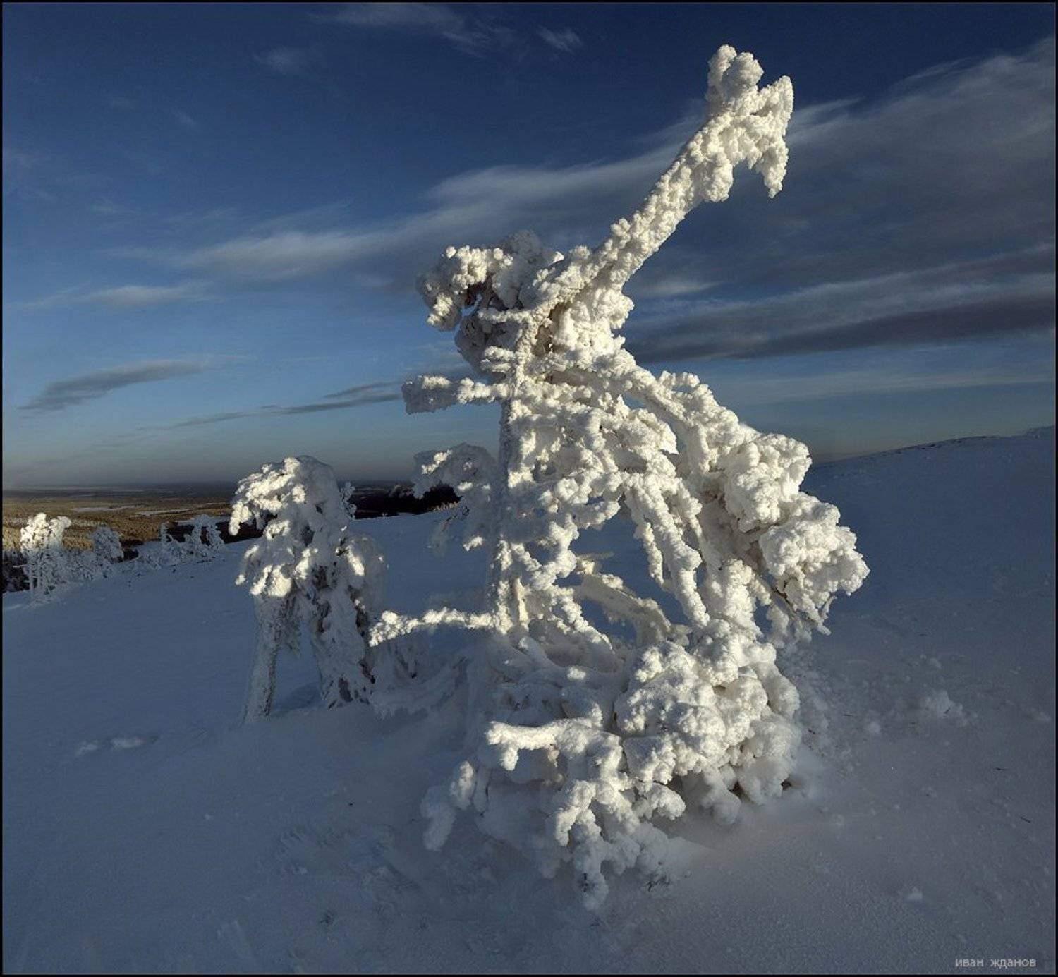 зима, карелия, Иван Жданов