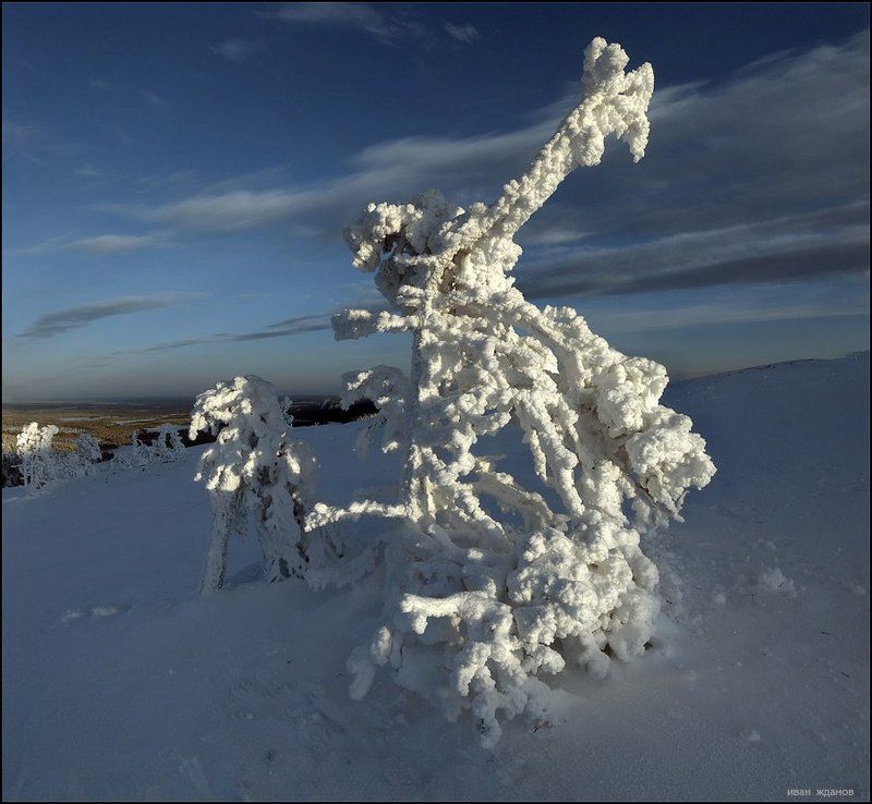 зима, карелия Причуды зимы фото превью