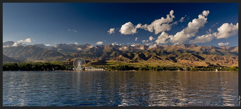 горы, киргизия, свобода, облака, восход, путь, выбор, море, озеро, вода, иссык-куль  фото превью