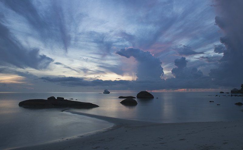 таиланд, самуи, рассвет, остров 5.15  утра по тайскому времени фото превью