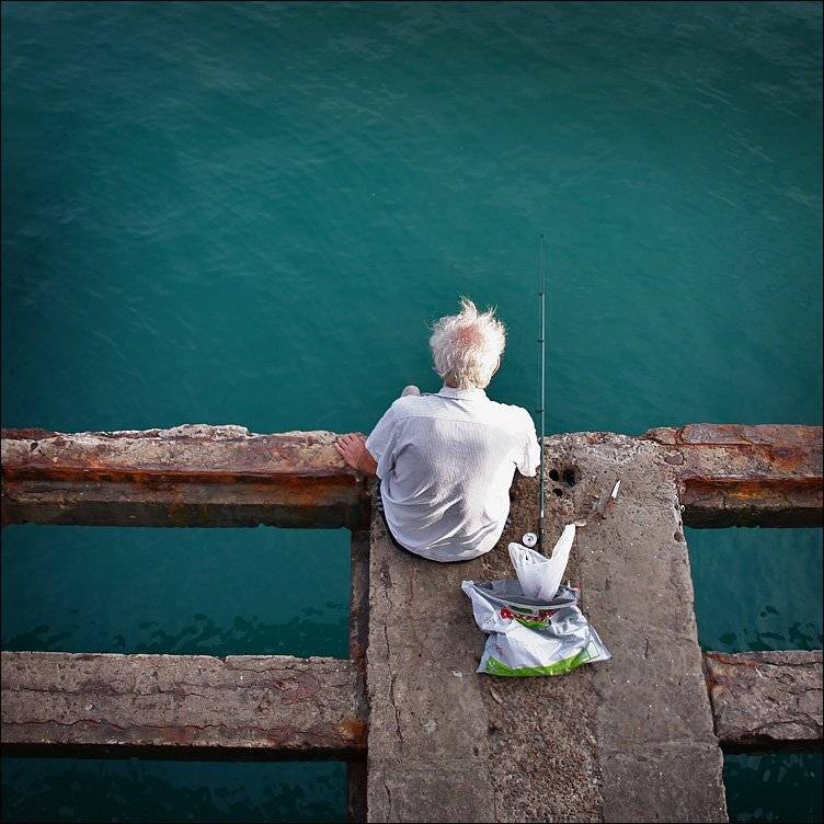 рыбак, море, Тарасов Алексей