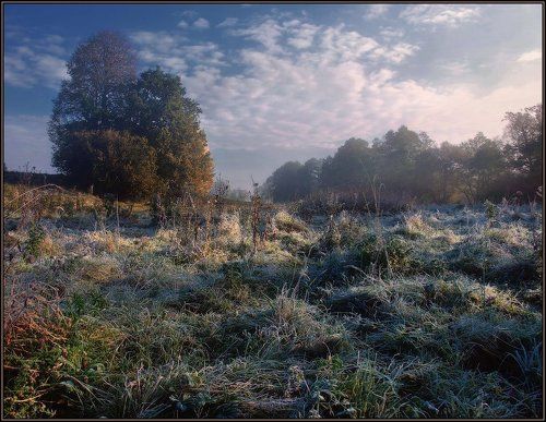 Холодным осенним утром