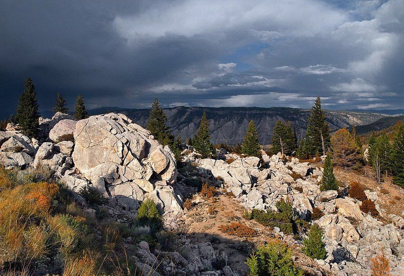 горы, вечер, свет, небо Вечерний свет 2 фото превью