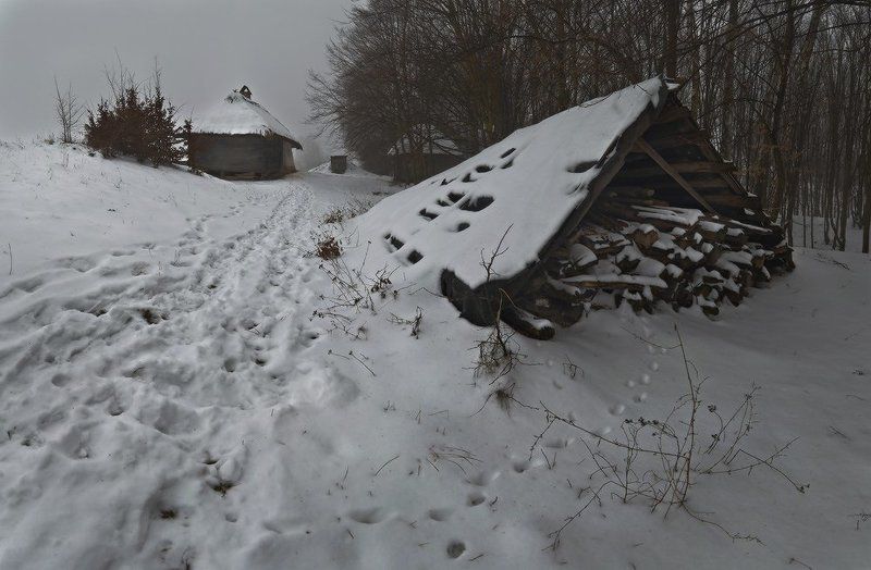 во дворе дрова ... ;0) фото превью