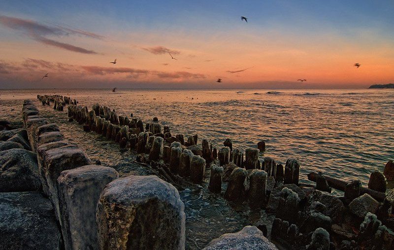 балтика, зима Зимняя Балтика фото превью