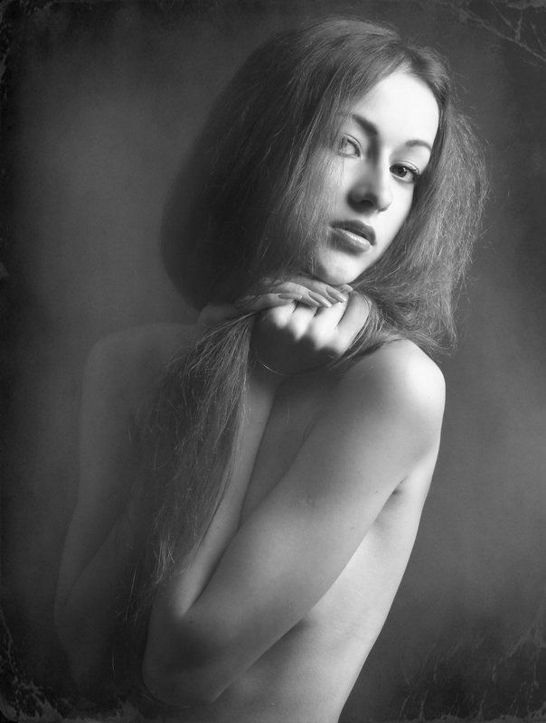 девушка, портрет утро фото превью