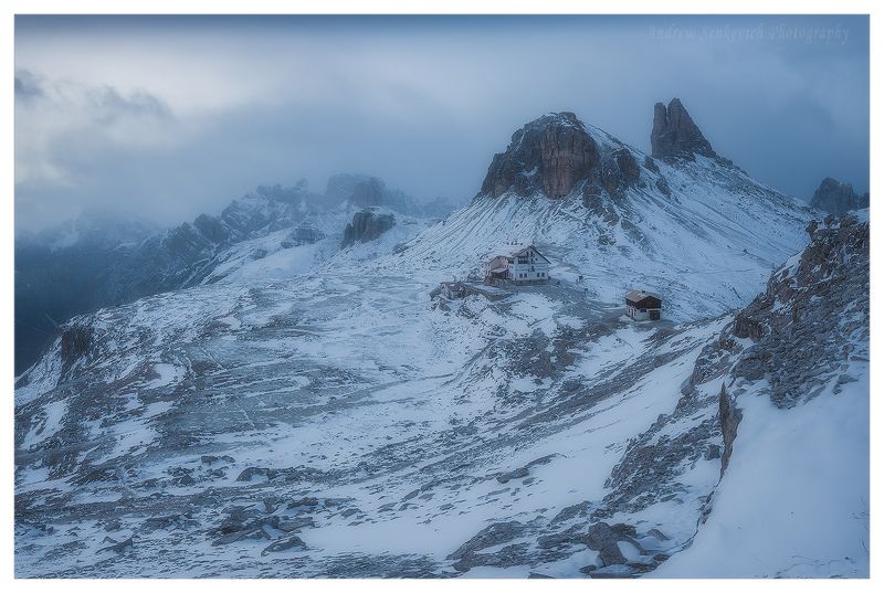 тре чиме, доломиты, локателли, италия, горы Не сезон :) фото превью
