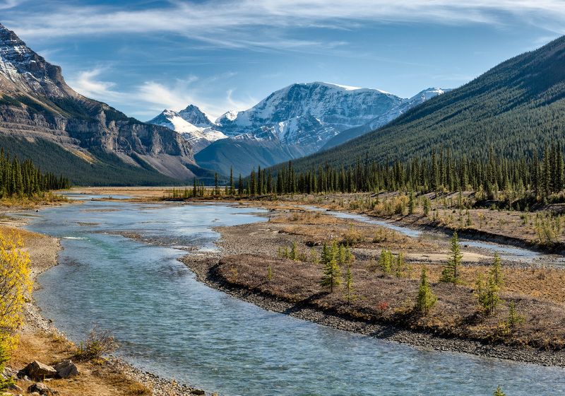 Канада, Скалистые горы, осень, пейзаж Осень в Скалистых горах фото превью