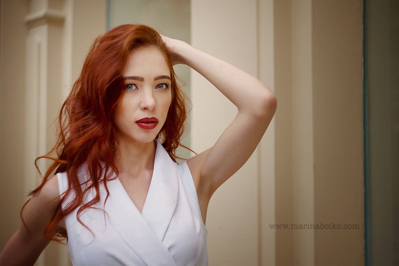 девушка, женщина, woman, женский портрет, портрет, portrait, фото, фотография, photo, photography, redhair, рыжая Валентина фото превью