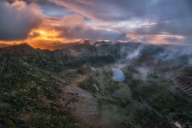 ергаки, саяны, Летними вечерами в Саянах... фото превью
