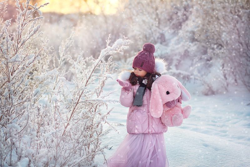 winter, girl, snow, beauty, portrait, people, children, model, зима, девочка, снег, красота, портрет, люди, дети, модель Лиза и зима) фото превью