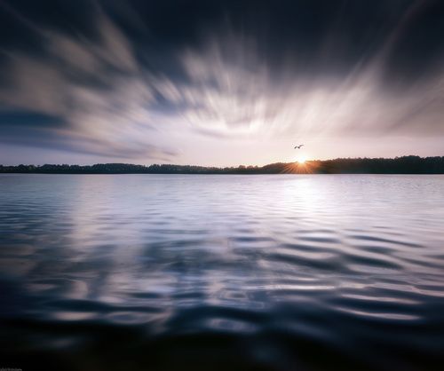 / На закате дня... /