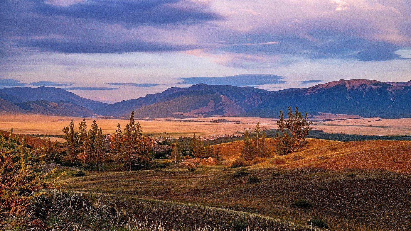 пейзаж, горы, лето, облака, Горный Алтай , Александр Потапов