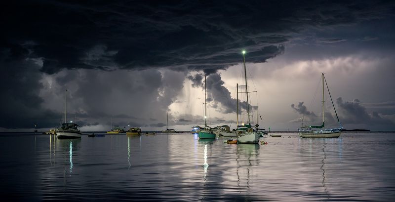 #tropical_storm #sailboaats #cloudy_sky #lightningstrike #storm Sailboat Sky фото превью
