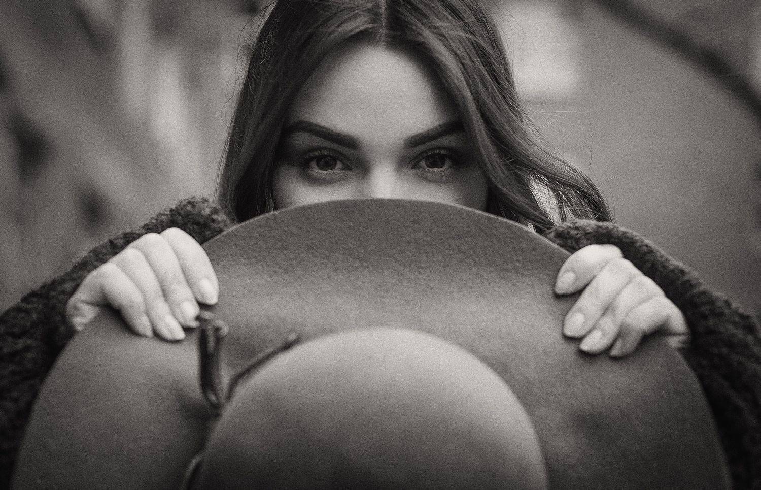 phfranpolonskiy franpolonskiy portraite girl portreitegirls europe elle vouge photography dnepr photosession women fashion sepia bw blackandwhite, Fran  Polonskiy