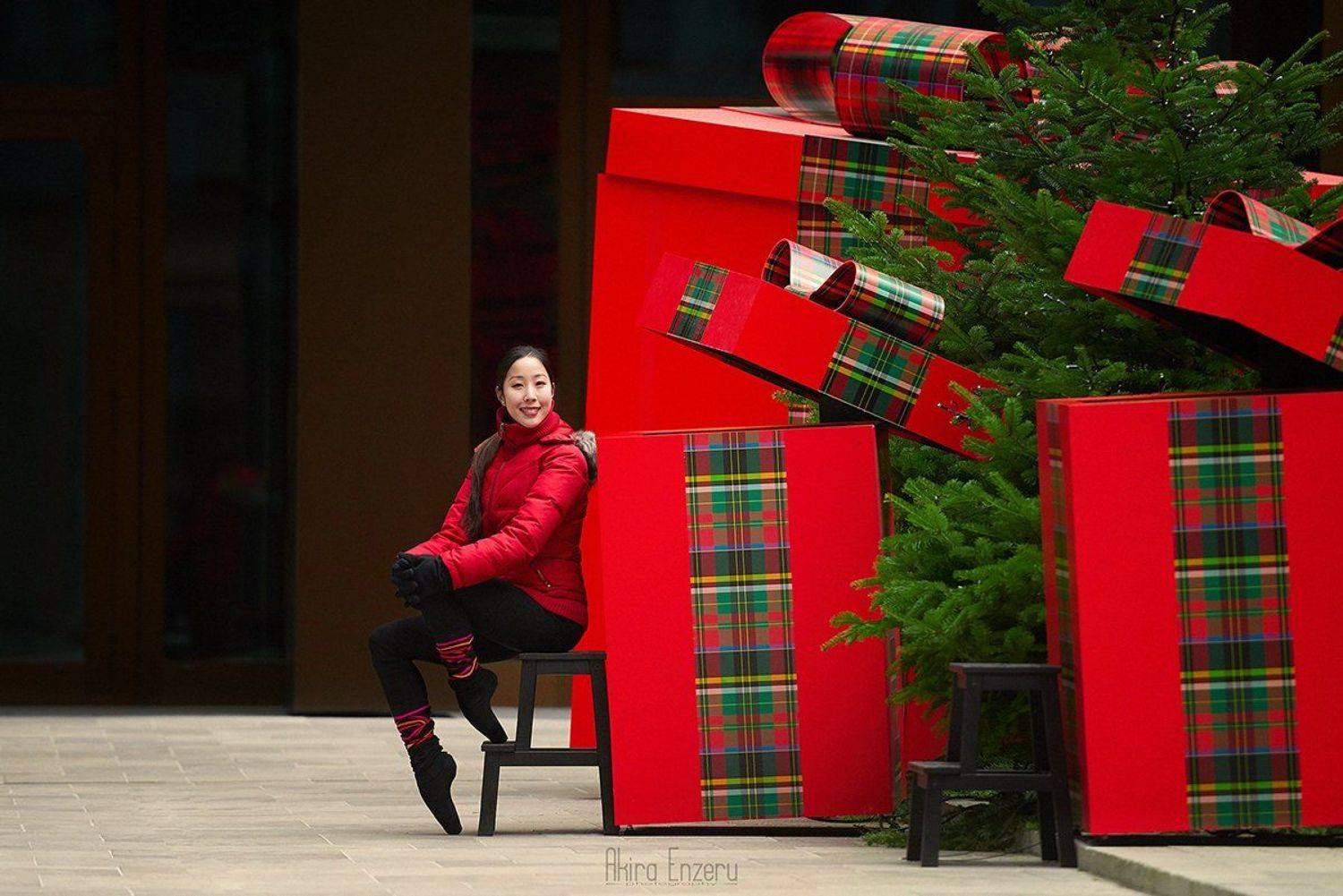 ballerina, dance, dancing, portrait, street, outdoor, Enzeru Akira