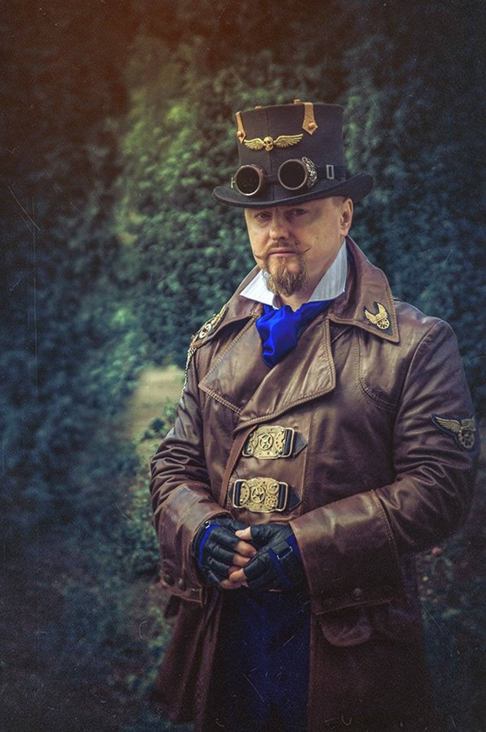 стимпанк,портрет,мужчина,очки,гогглы,steampunk,жанр,жанровый портрет,ч/б,глаза,викторианская эпоха,доктор Маркус,Лорд командующий, Кондратюк Андрей