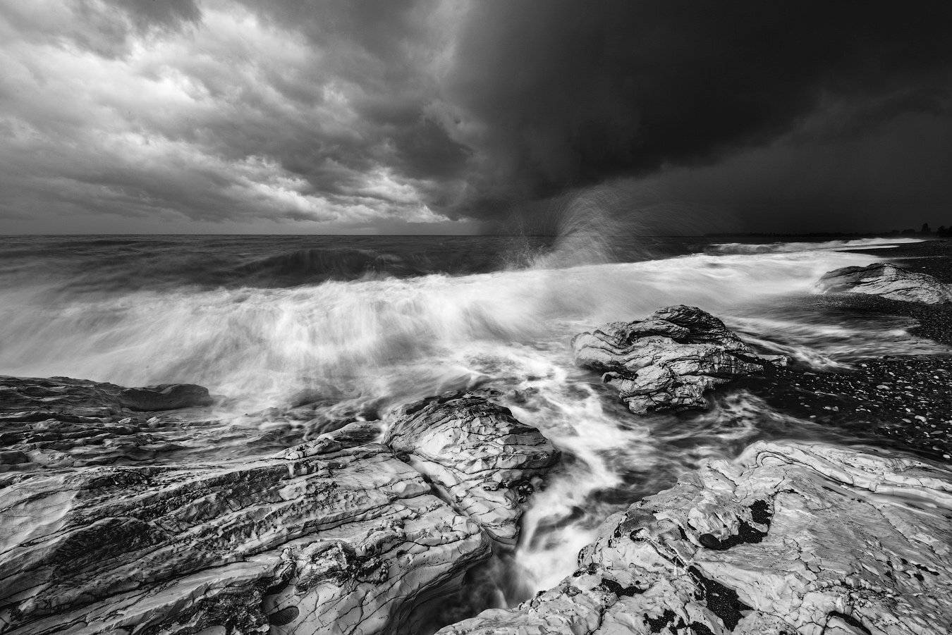 кавказ, черное море, белая скала, Роман Горячий