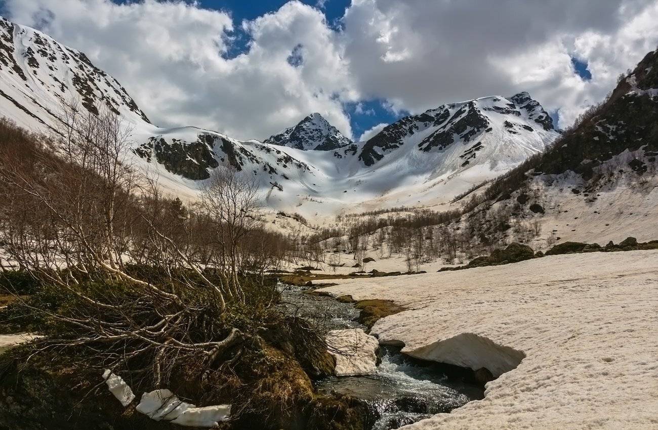 горы, весна, Эстелла