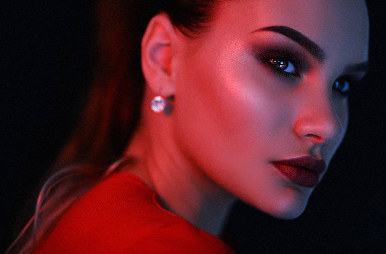 студия, никон, портрет, Анастасия Волкова