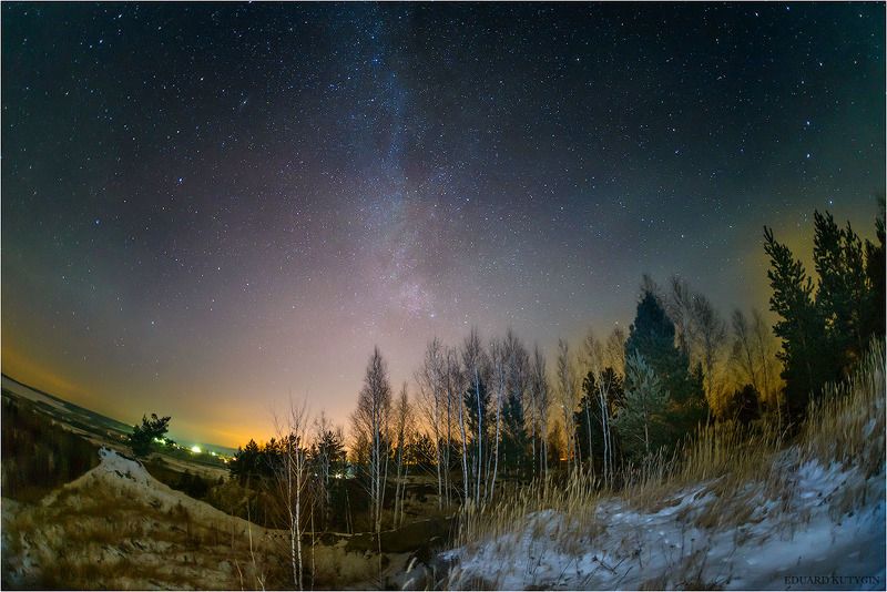 Звёздная ночь фото превью