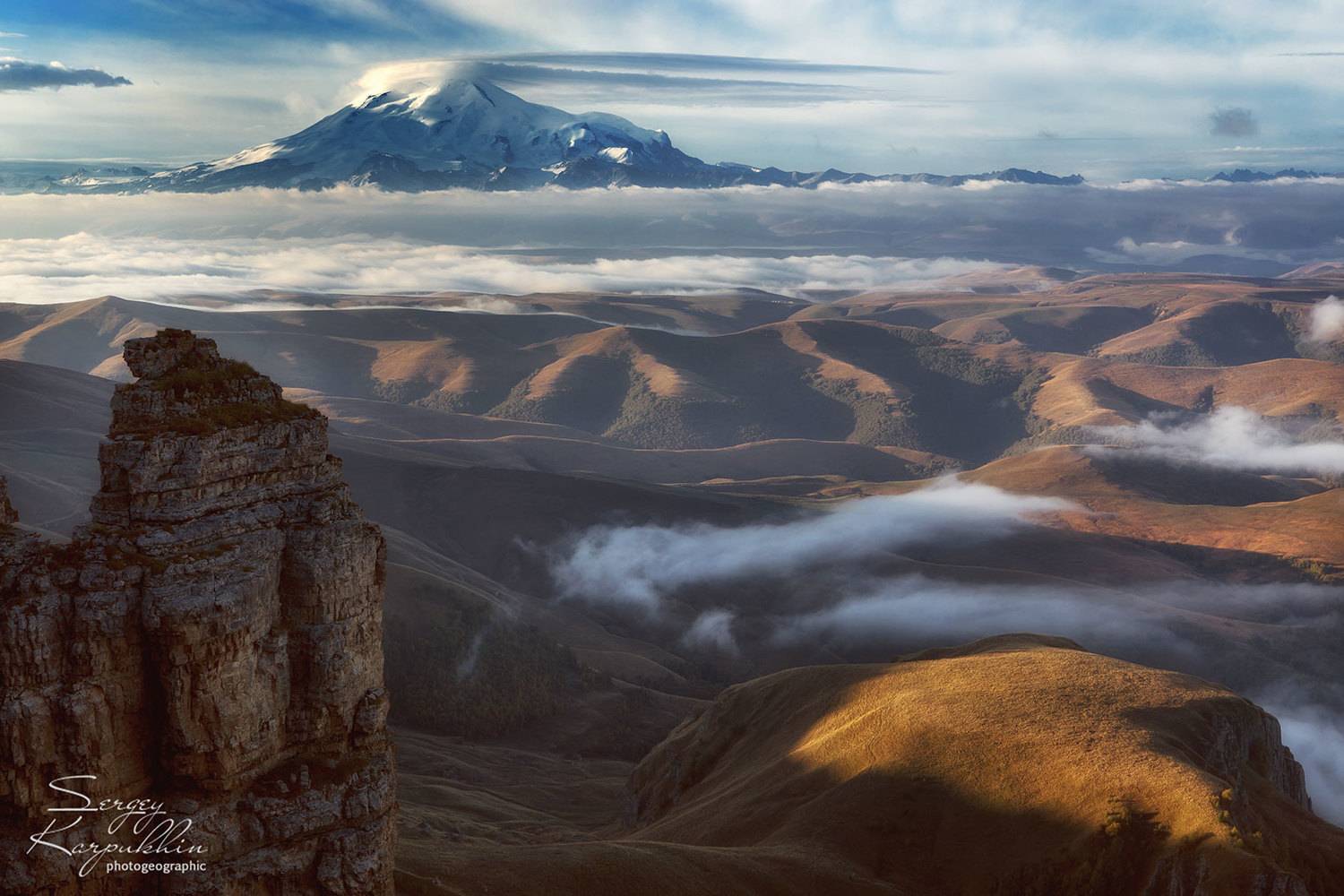 кавказ, эльбрус, бермамыт, Сергей Карпухин