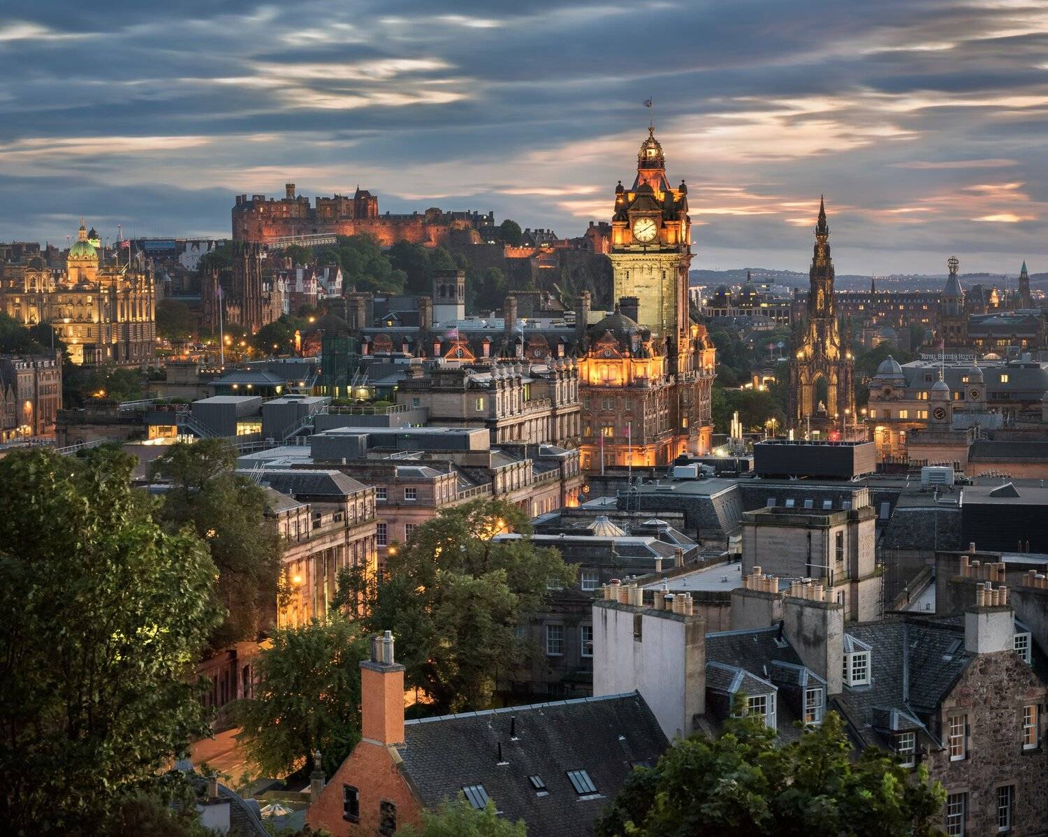 ancient, architecture, blue, britain, building, calton, capital, castle, city, cityscape, clock, corinthian, culture, dusk, edinburgh, europe, european, evening, famous, heritage, hill, historic, historical, history, iconic, illuminated, kingdom, landmark, Andrey Omelyanchuk