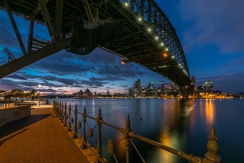 Sydney Harbour Bridge.