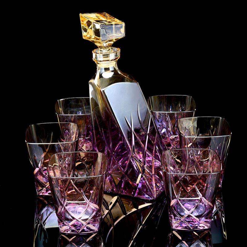 Фотосъёмка изделий из стекла, предметный фотограф, фотосъёмка для каталога, Набор под виски фото превью