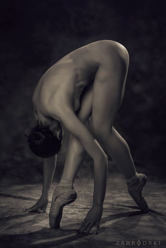 dance, dancer, danza, zabrodski, ivan zabrodski, bailarina, ballerina, puntas, body, Desnudo en puntas фото превью