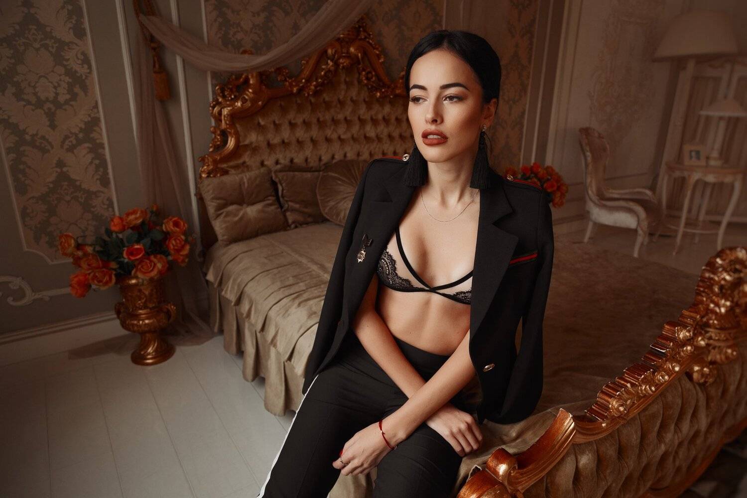 портрет, девушка, студия, Кривонос Вячеслав