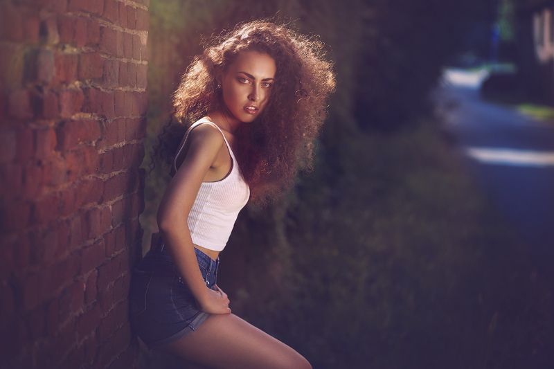 model,curly,fashion,beauty,nature,colors, summer memories фото превью