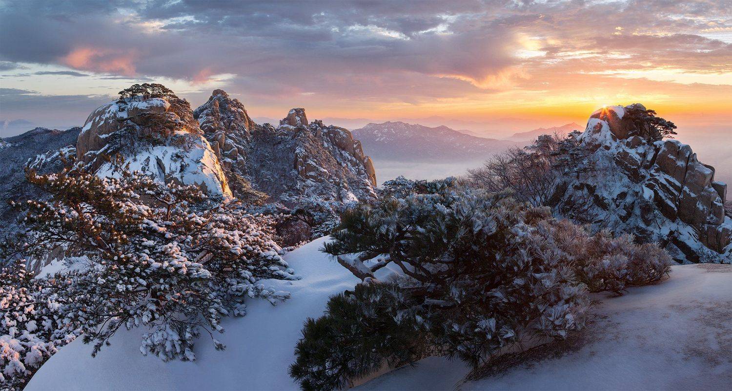 mountainscape, nature,  rugged, mountains, seoul, Jaeyoun Ryu
