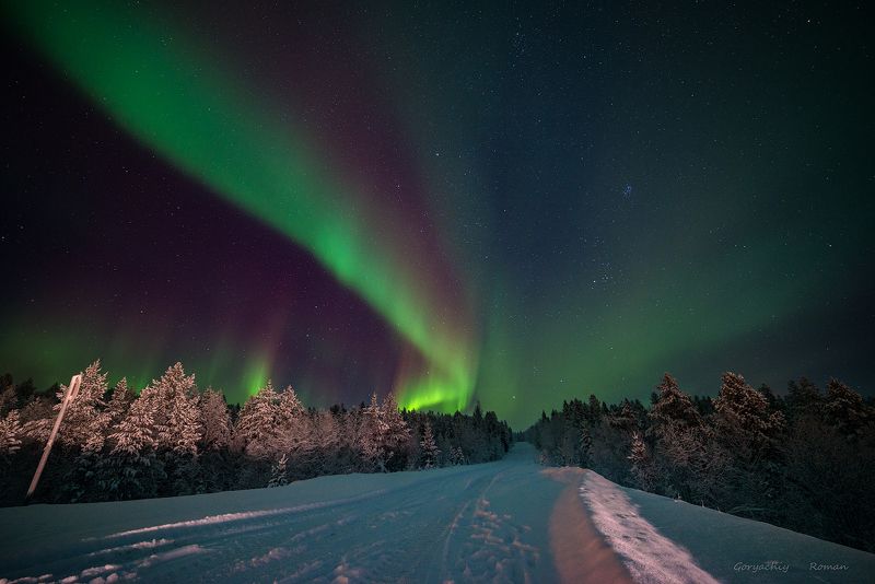 aurora borealis, северное сияние,хибины,север,кольский,заполярье, *** фото превью