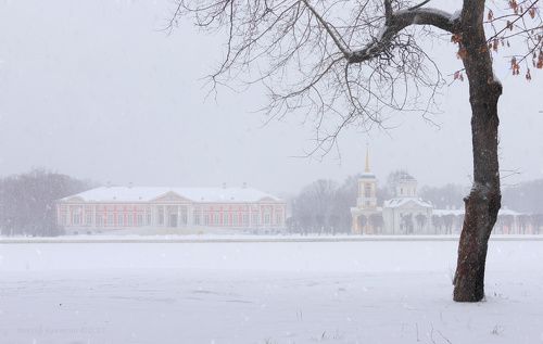 Зима в Кусково