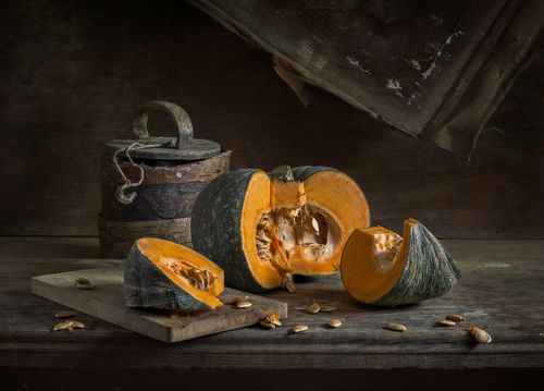 Натюрморт с тыквой
