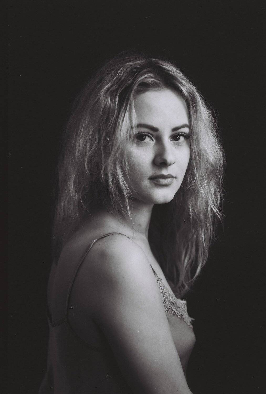 девушка, портрет, взгляд, пленка, средний формат, valeko