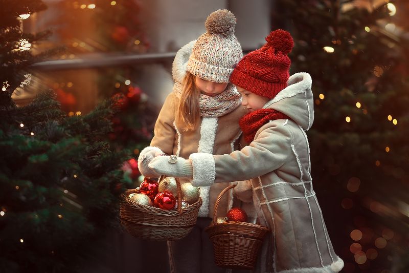 Однажды, новогодним городским вечером :)  фото превью