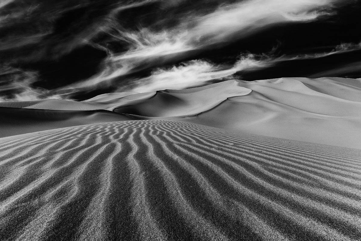 пустыня, гоби, закат, Антон Петрусь