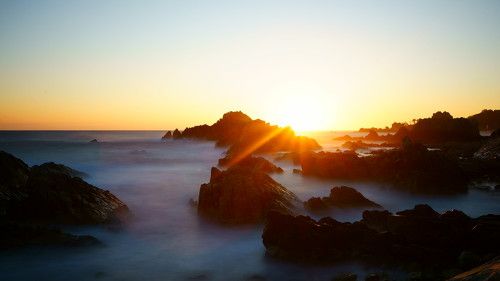 Sunrise, january 1, 2018