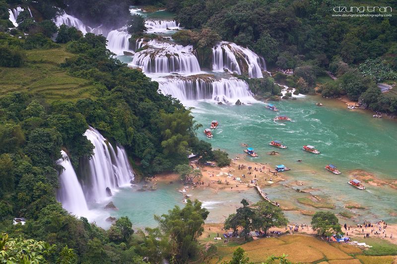 Ban Gioc waterfall фото превью