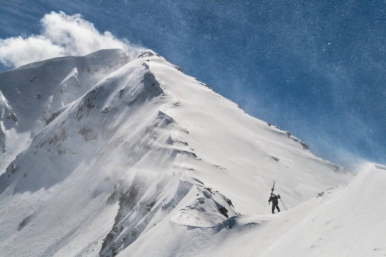 winter, mountain, Bulgaria, free-skiing, snow, wind, bansko , Добрин Минков