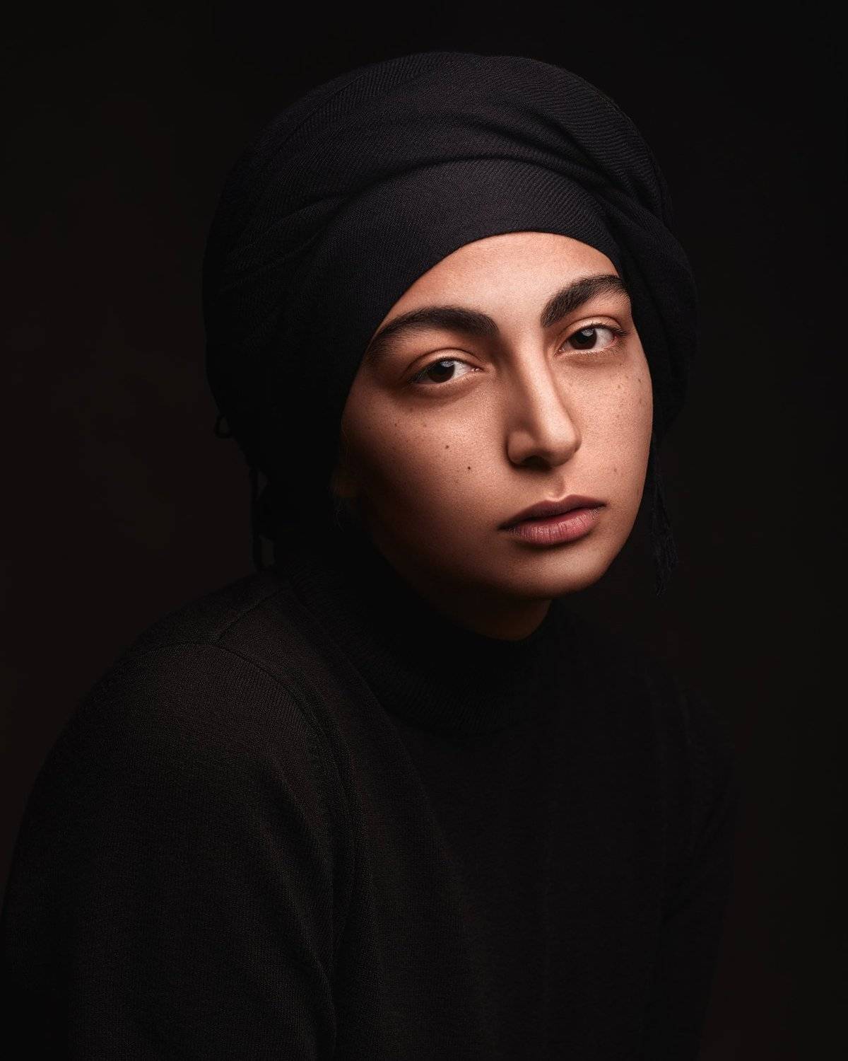 portrait, girl, beauty, eyes, lips, beautiful, studio, glamour, cute, pretty, style, eye, model, face, makeup, young, skin, colorful, colourful, headshoot, mahdan, mahdanalizadeh, MahDan Alizadeh
