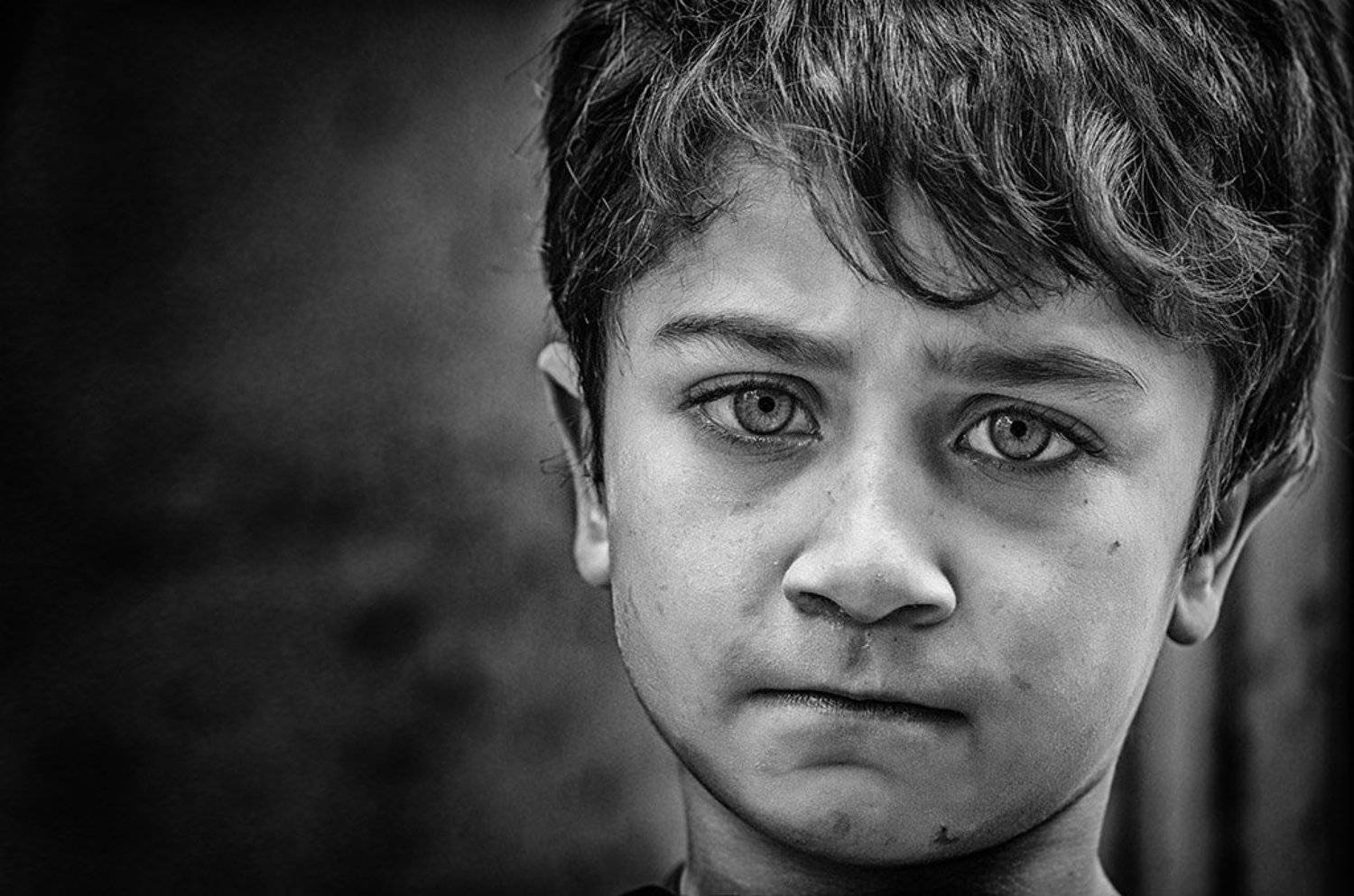 #portrait, #, child, #eye, #istanbul, #fener, #black, #white, Mutluhan Karakoyunlu