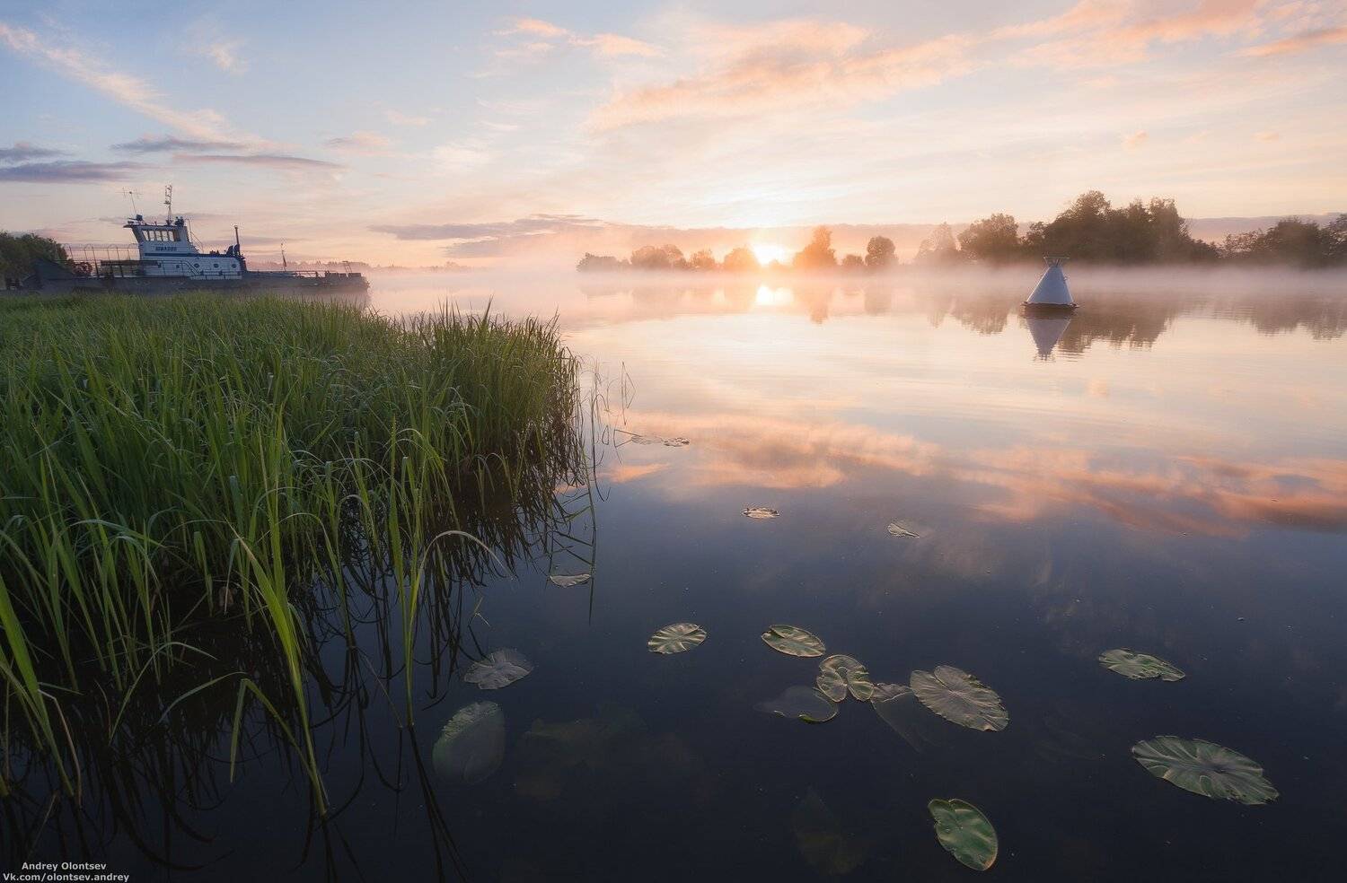 дубна, наукоград, подмосковье, россия, пейзаж, пейзажи, вода, солнце, отражение, рассвет, красота, природа, весна, погода, canon dubna, naukograd, moscow, russia, landscape, water, sun, reflection, dawn, beauty, nature, spring, weather, Андрей Олонцев