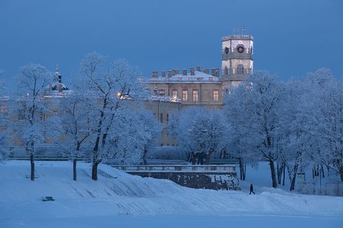 Зима в Гатчине