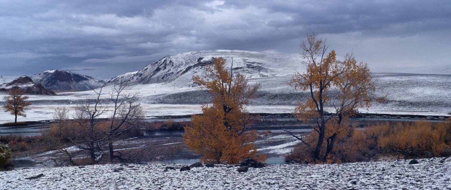 алтай, горы, осень, чаган-узун, Владимир Ляпин
