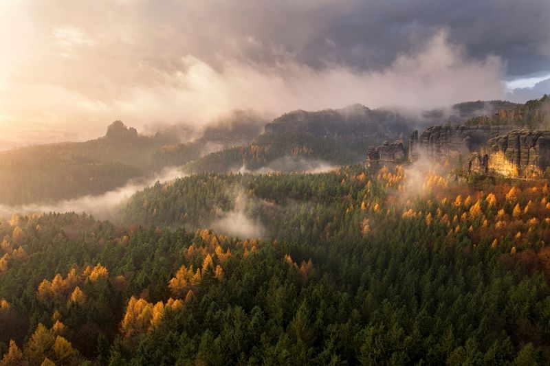 Burning sunset.. фото превью