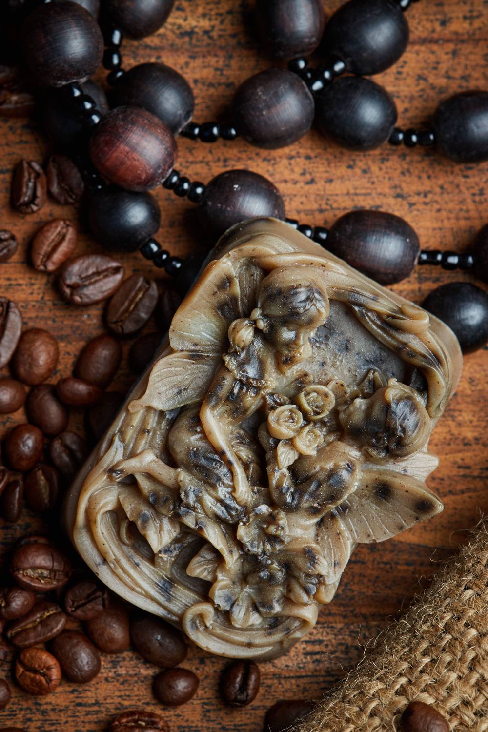 мыло, кофе, ручная работа, рекламная фотография, натюрморт, стиль, кофейные зерна,, Виталий Мытник