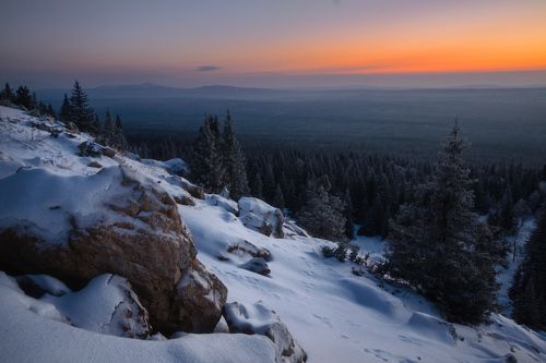 На подъеме к Зюраткуль